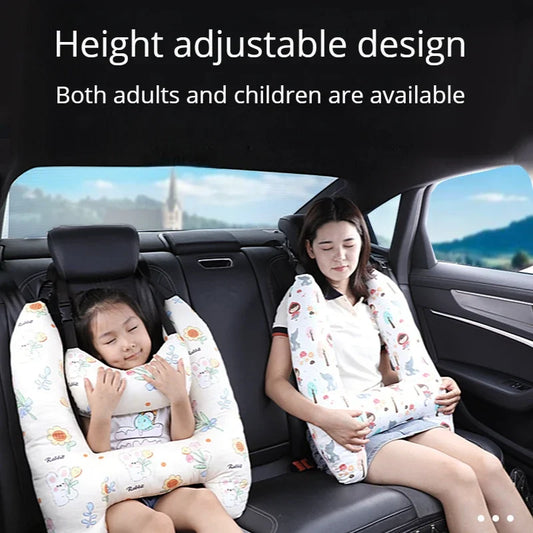 Travel Pillow Car with Support Kid and Adult Cushion