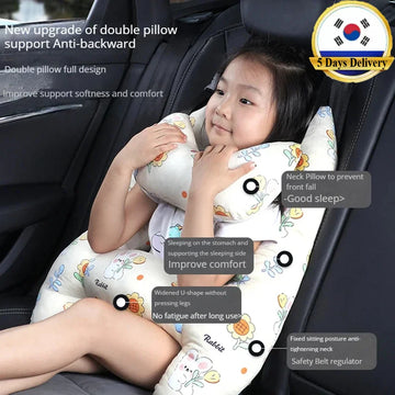 Travel Pillow Car with Support Kid and Adult Cushion
